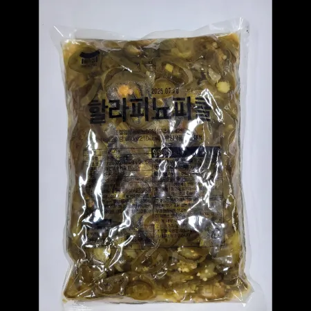 (16:30마감)할라피뇨피클(일미농수산/1KG/PAC/초절임할라피뇨:중국산) 이미지