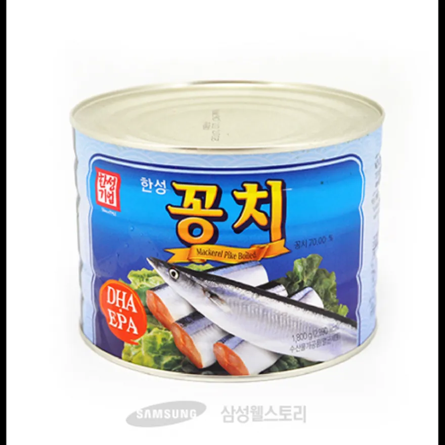 (16:30마감)꽁치캔(한성/1.8KG/EA/꽁치:외국산) 이미지