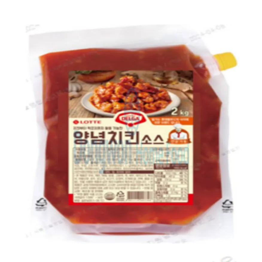 (16:30마감(D) 델가양념치킨소스(롯데웰푸드/2kg/캡파우치)EA 이미지