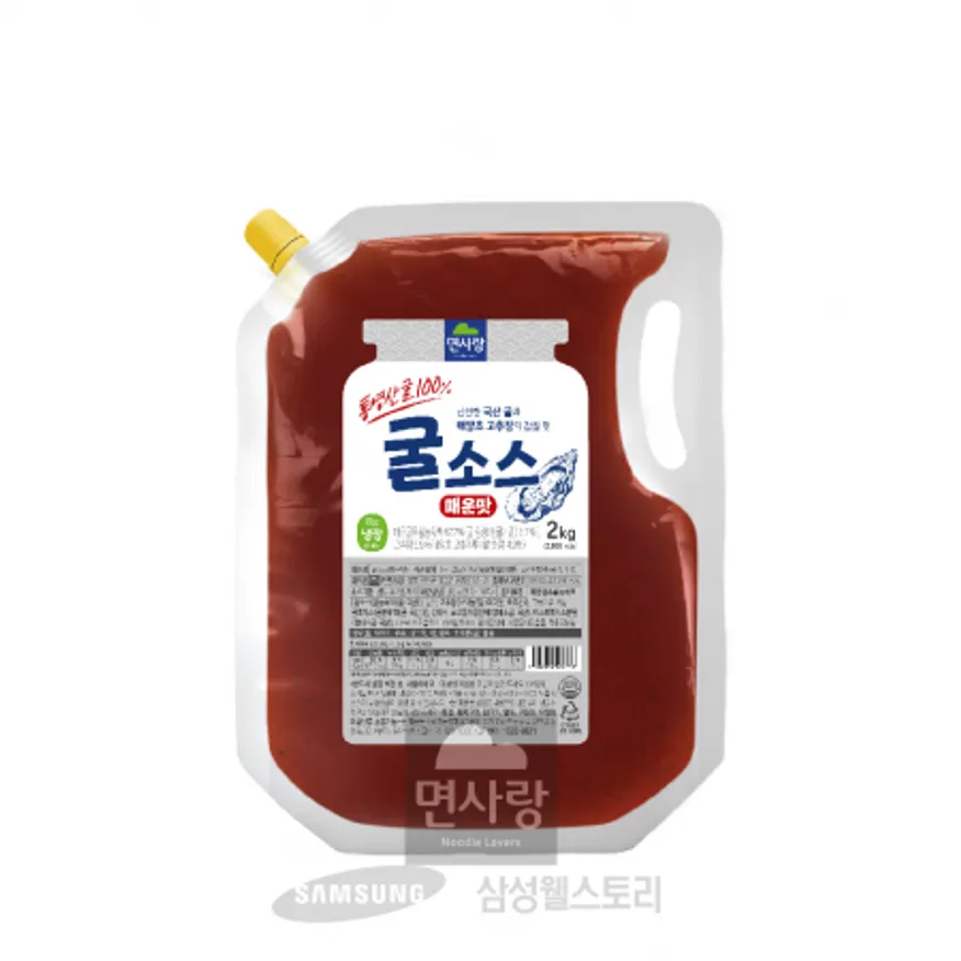 (16:30마감)굴소스매운맛(파우치)(2KG/EA/면사랑) 이미지