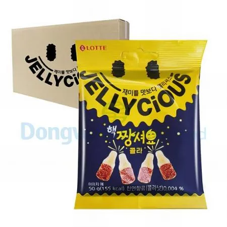 (16:30마감(D) 핵짱셔요콜라(롯데/50G*48EA)BOX 이미지