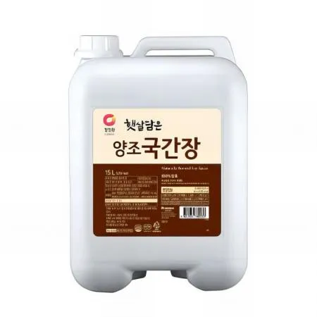 (16:30마감(D) 청정원햇살담은국간장(대상/15L)EA 이미지