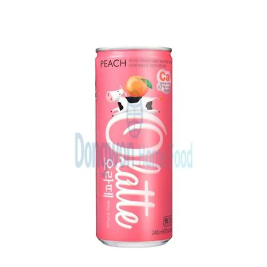 (16:30마감(D) 오라떼(동아오츠카/캔/복숭아/240ml*30입)BOX 이미지