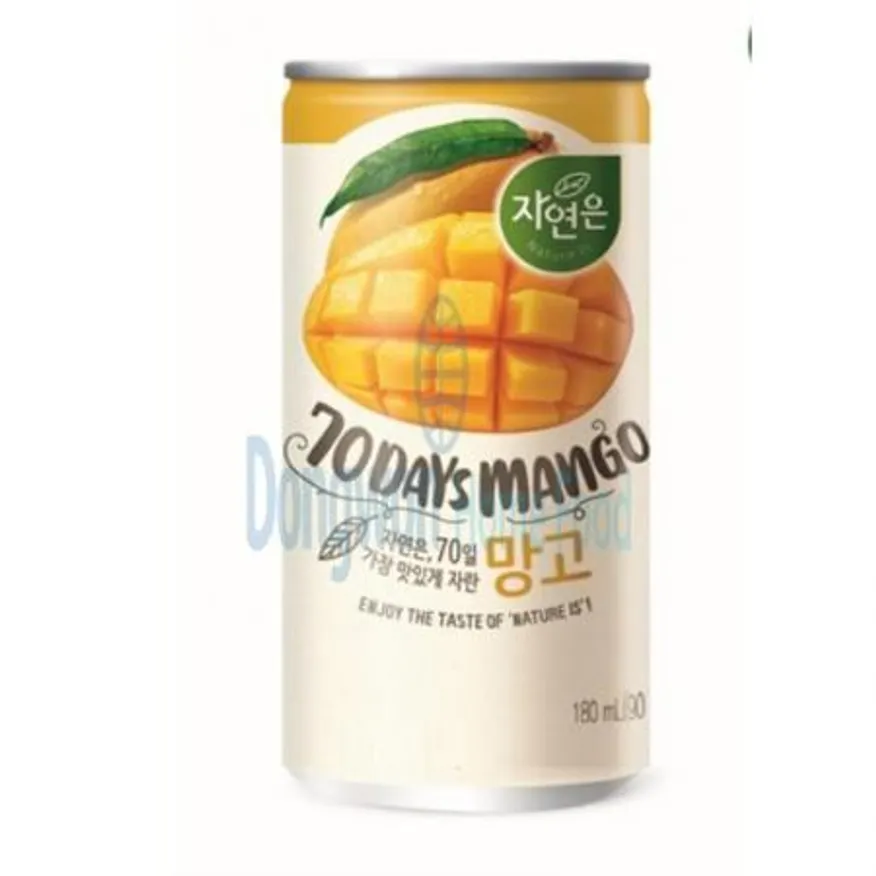 (16:30마감(D) 자연은망고(웅진/캔/180ML*30EA)BOX 이미지