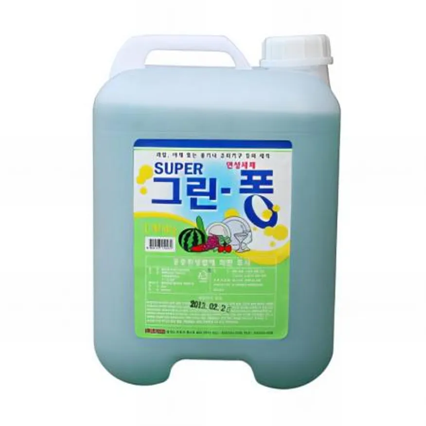 (16:30마감(D) 그린퐁주방세제(1종세제/14kg/과일세척가능)EA 이미지