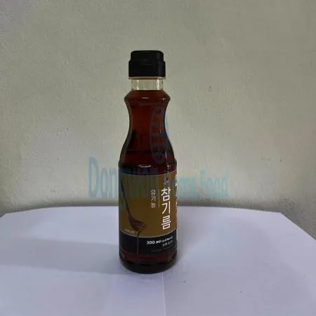 (16:30마감(D) 유기농참기름(참깨:인도산/맛뜨락/300ml)EA 이미지