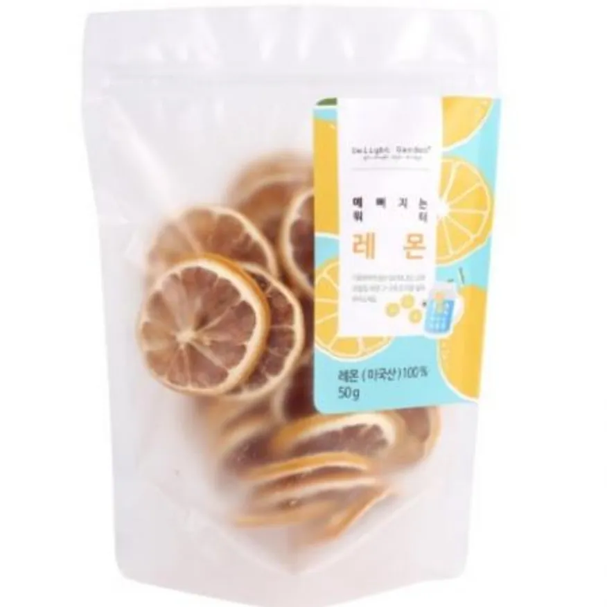 (16:30마감(D) 건조과일칩(미국산/솜/레몬/50G*25EA)BOX 이미지
