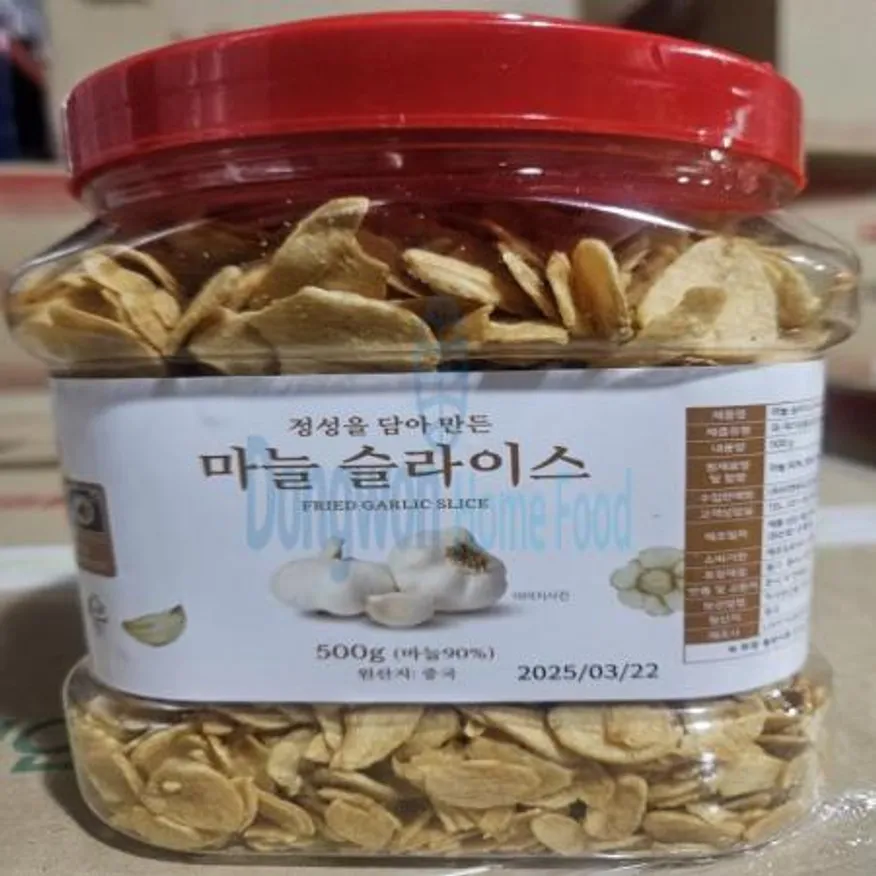 (16:30마감(D) 마늘슬라이스(중국산/이엔푸드/500g)EA 이미지