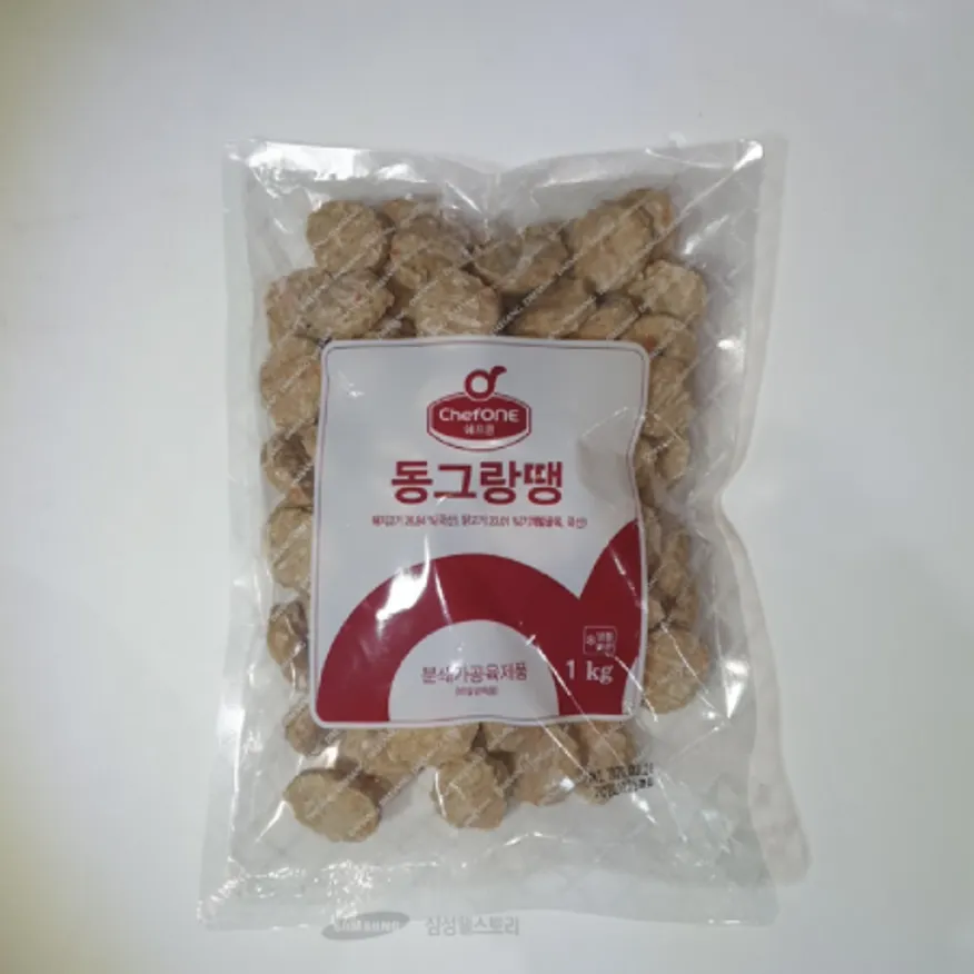 (16:30마감)쉐프원동그랑땡(1K/대상/1KG/PAC(80EA 이상)/돈육/계육:국내산) 이미지