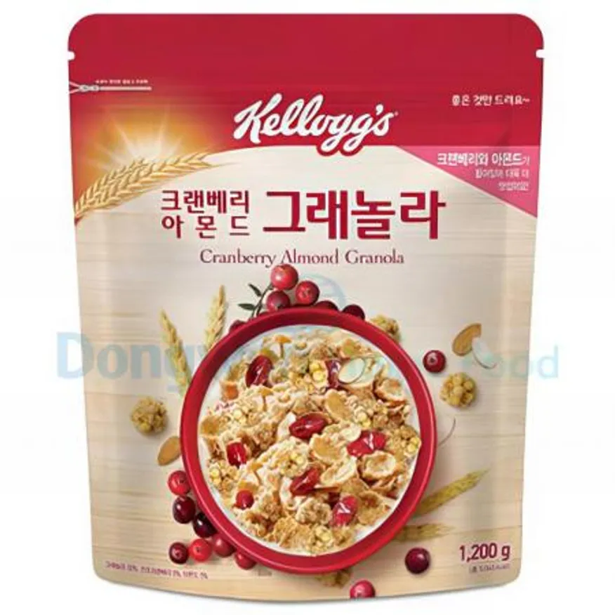 (16:30마감(D) 크랜베리아몬드그래놀라(켈로그/1.2KG)EA 이미지