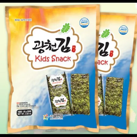 (16:30마감)줄줄이김(국내산/80G(1G(4매)*80봉)/PAC/키즈스낵) 이미지