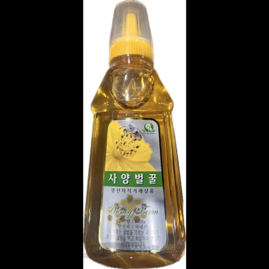 (16:30마감)허니팜벌꿀(500G/EA/사양벌꿀100%/허니팜에프디/국산) 이미지