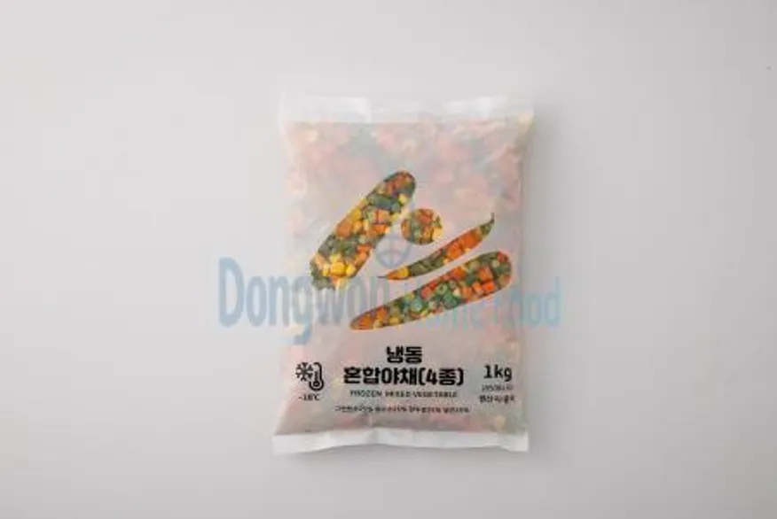 (16:30마감(D) 혼합야채4종(중국산/푸른원/냉동/외식용/1kg)EA 이미지