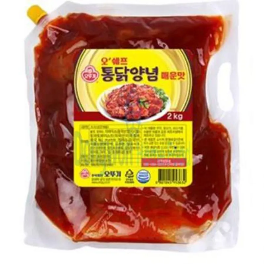 (16:30마감(D) 오쉐프통닭양념매운맛(오뚜기/2kg)EA 이미지