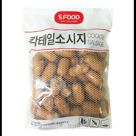 (16:30마감)칵테일소시지(1KG/PAC/돈육:국내산/에쓰푸드) 이미지