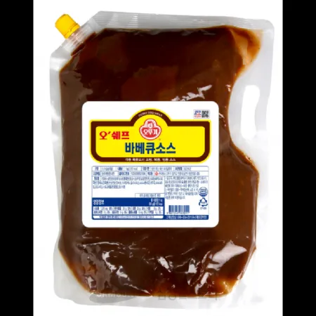 (16:30마감)오쉐프바베큐소스(1KG/PAC/오뚜기) 이미지