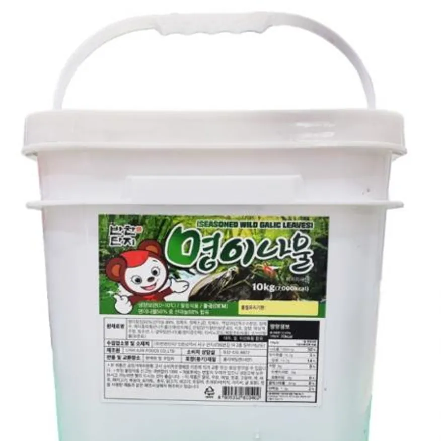 (16:30마감(D) 명이나물절임(중국완제/단지/10kg)BOX 이미지