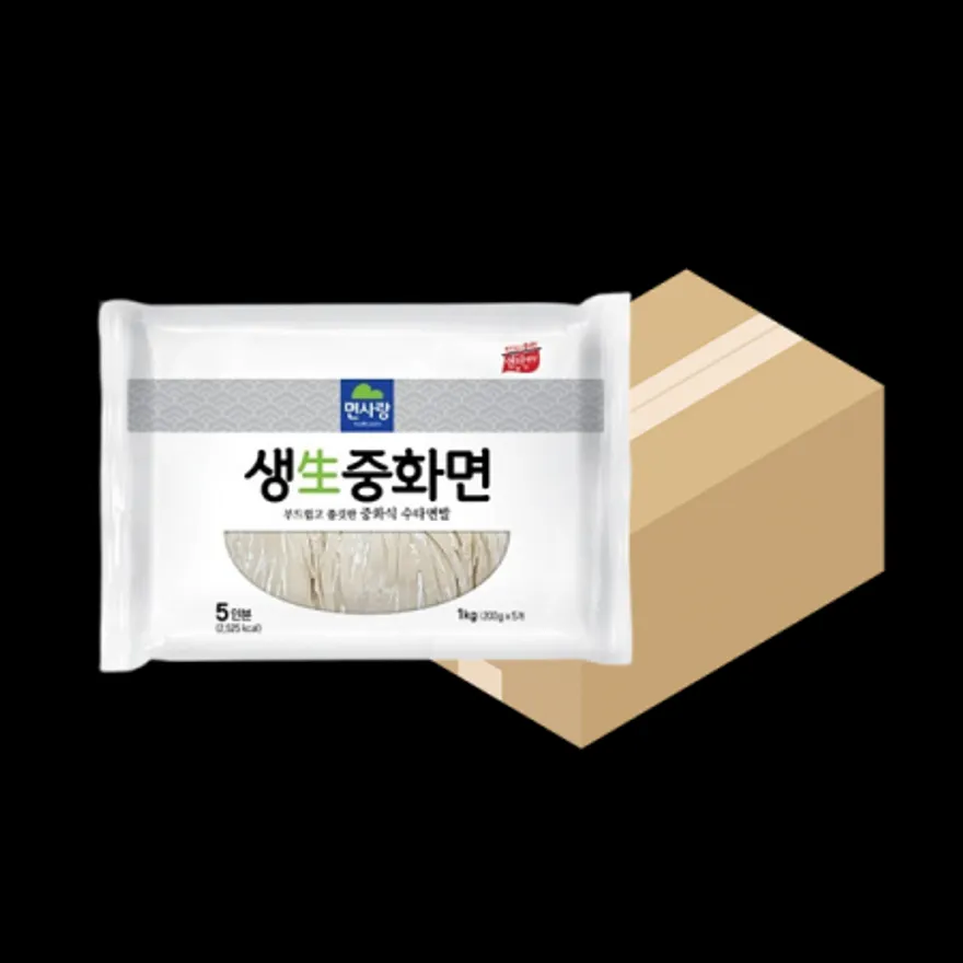 생중화면(면사랑/박스/1kg*10개) 이미지