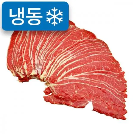 냉동한우전각[2mm슬라이스](500g내외/국내산/1++)