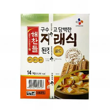 (16:30마감(D) 해찬들구수하고담백한재래된장(CJ/14kg)EA 이미지