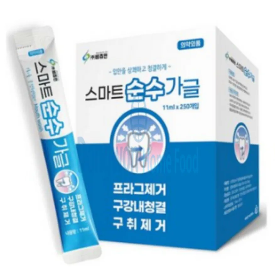 (16:30마감(D) 스마트순수가글액(비츄인/11ml/250입/일회용가그린)EA 이미지