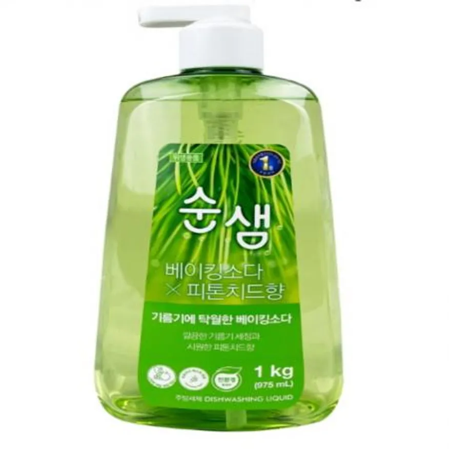 (16:30마감(D) 순샘베이킹소다&피톤치드향(CJ/펌프형/1kg/주방세제)EA 이미지
