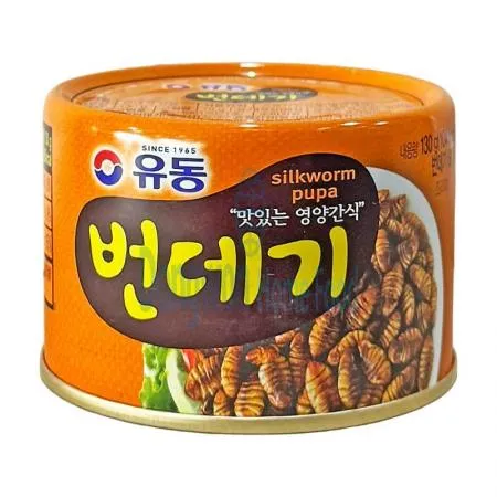 (16:30마감(D) 유동번데기캔(번데기:중국산/130g)EA 이미지