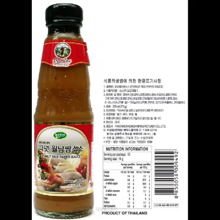 (16:30마감)피넛월남쌈소스(판타이/200ML/EA/태국산) 이미지
