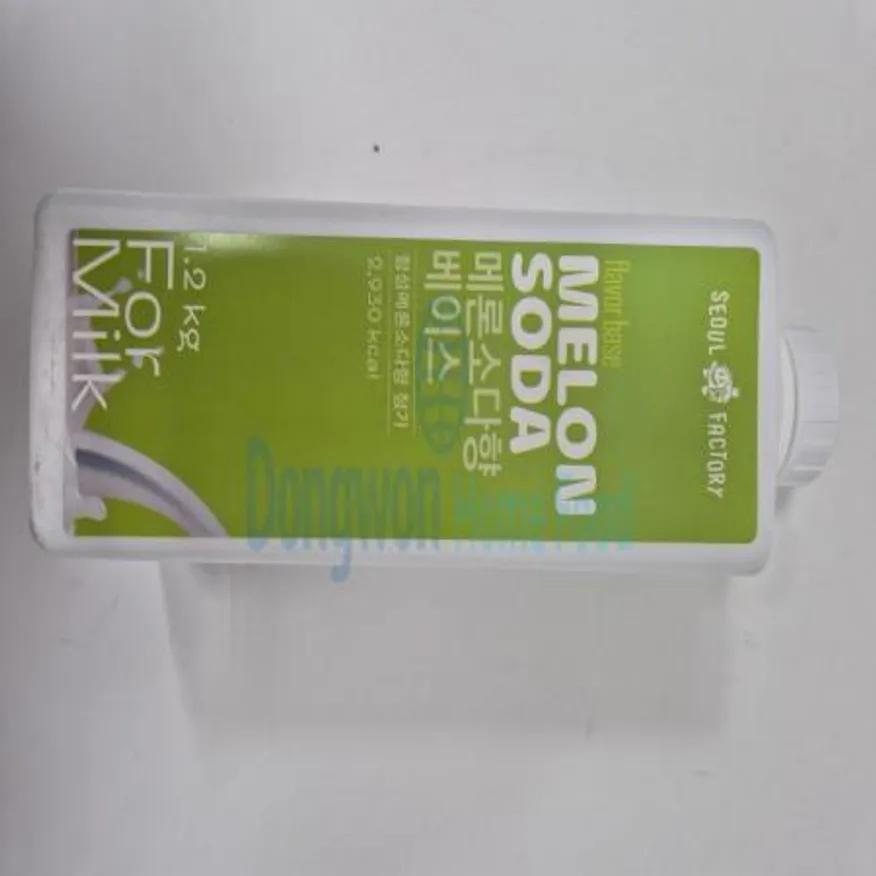(16:30마감(D) 메론소다베이스(서울팩토리/1.2KG)EA 이미지