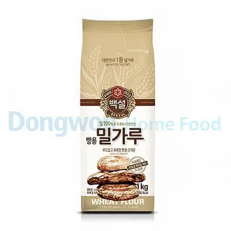 (16:30마감(D) 백설밀가루(CJ/강력/1kg)EA 이미지