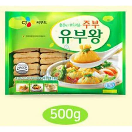 (16:30마감(D) 유부왕(대두:외국산/CJ씨푸드/냉동/500G)EA 이미지