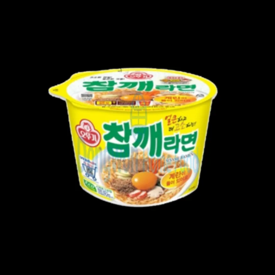 (16:30마감(D) 참깨라면(오뚜기/큰컵/110G*12입/W)BOX 이미지