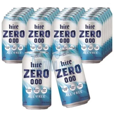 (16:30마감(D) 하이트제로0.00(무알콜/350ML*24EA)BOX 이미지