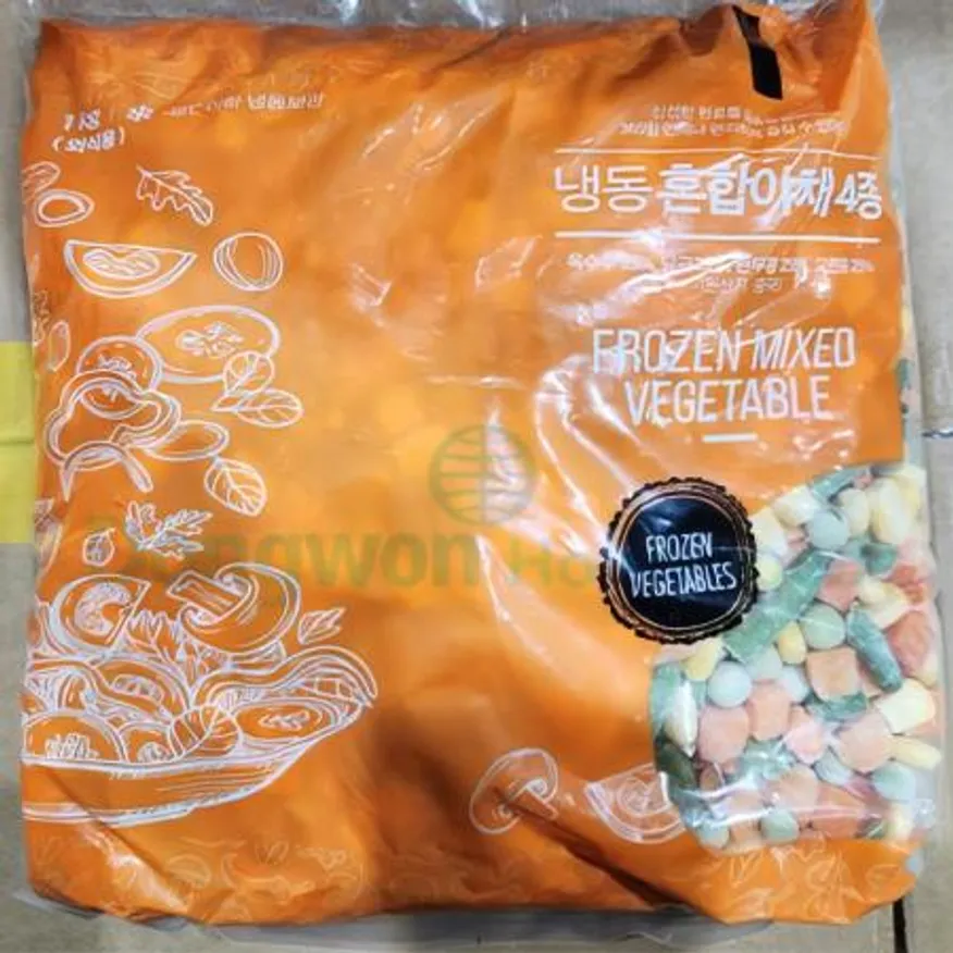 (16:30마감(D) 혼합야채4종(중국산/글로벌/냉동/외식용/1kg)EA 이미지