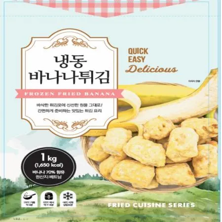 (16:30마감(D) 냉동바나나튀김(베트남/글로벌냉동/약40입/1kg)EA 이미지