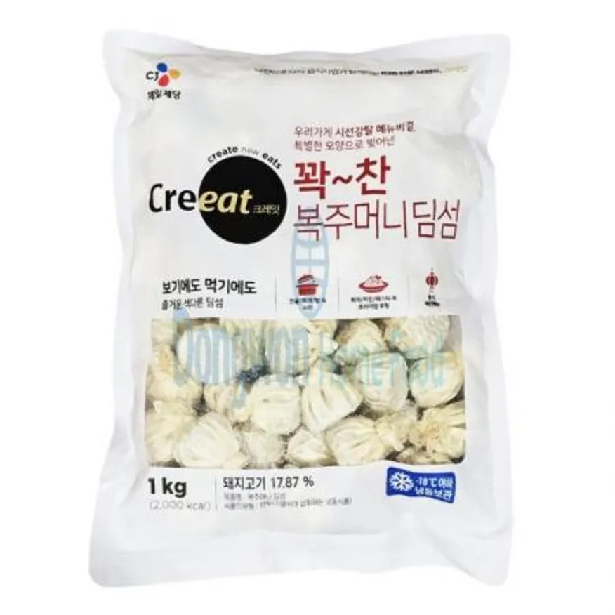 (16:30마감(D) 백설복주머니딤섬(CJ/약48입/1kg)EA 이미지