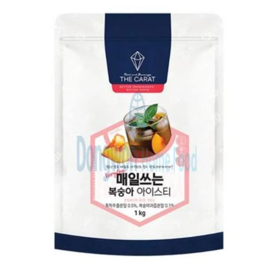 (16:30마감(D) 더캐럿복숭아아이스티(더나은/1kg)EA 이미지