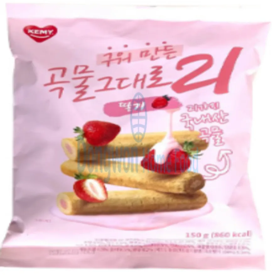 (16:30마감(D) 구워만든곡물그대로21딸기(개미식품/약15입/150G)EA 이미지