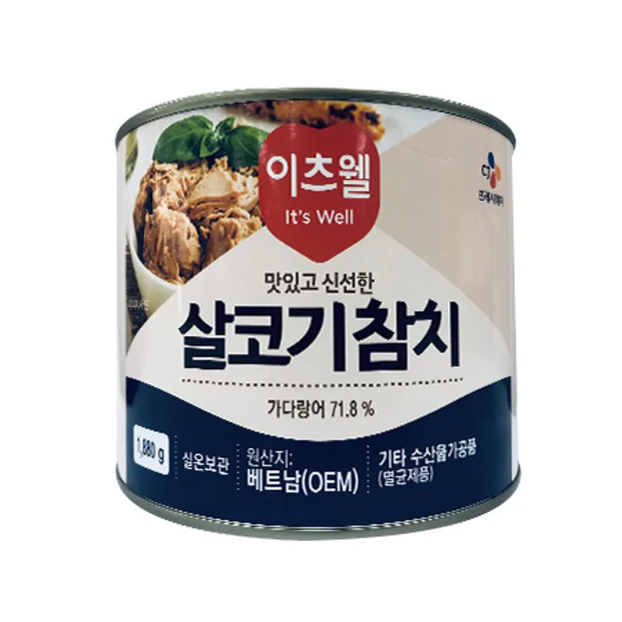 (16:30분마감)이츠웰 참치캔(실온 1.88Kg) 이미지
