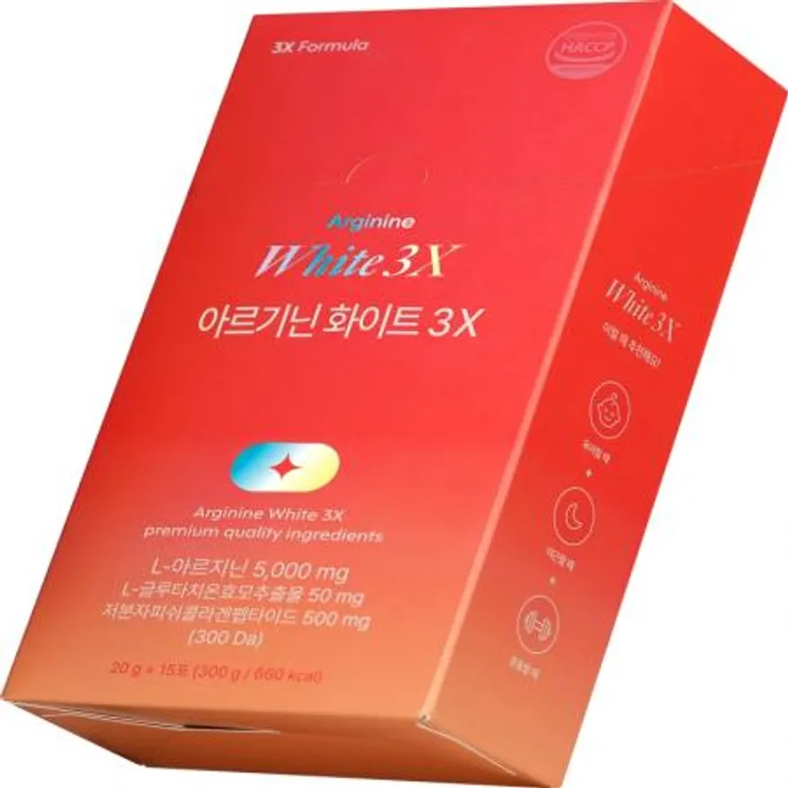 (16:30마감(D) 아르기닌화이트3X(익스트림/20g*15포)EA 이미지