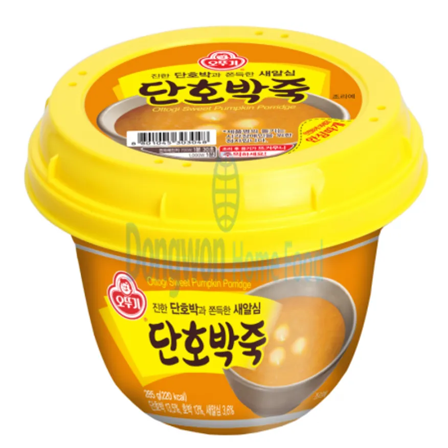 (16:30마감(D) 단호박죽(단호박:중국산/오뚜기/285G)EA 이미지