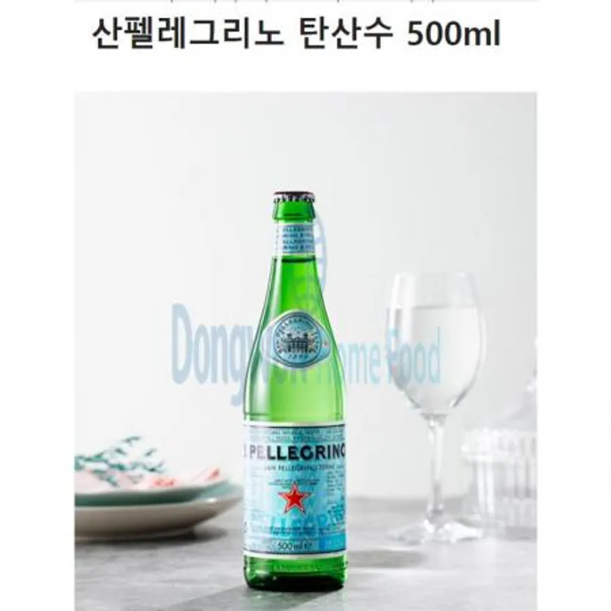 (16:30마감(D) 산펠레그리노탄산수(신동/병/500ml*24입)BOX 이미지