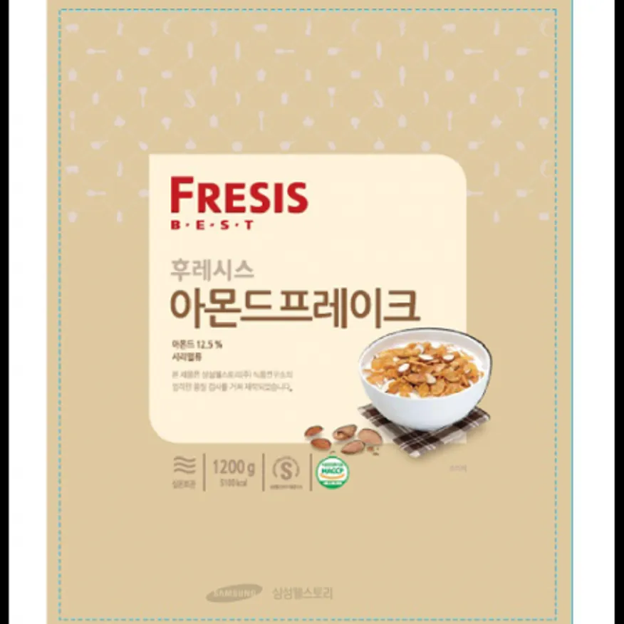 (16:30마감)아몬드후레이크시리얼(1.2KG/PAC/아몬드:미국산/후레시스) 이미지