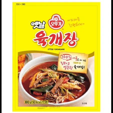 (16:30마감)옛날육개장(오뚜기/300G/PAC/쇠고기:뉴질랜드산) 이미지