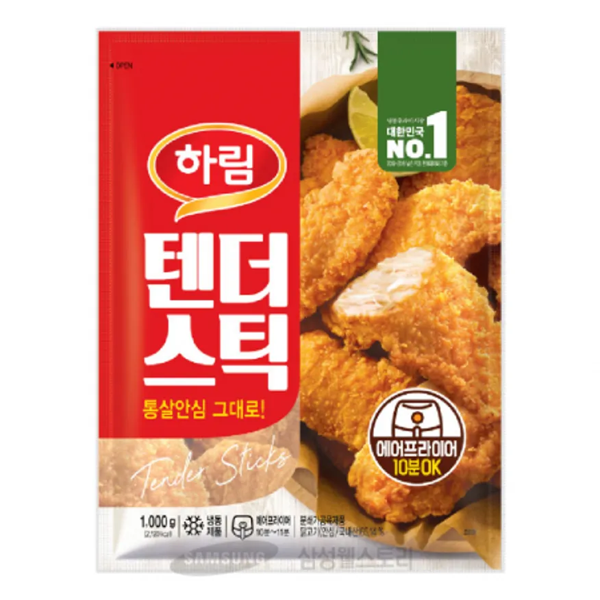 (16:30마감)텐더스틱(하림/1KG(16~20EA)/PAC/계육:국산) 이미지