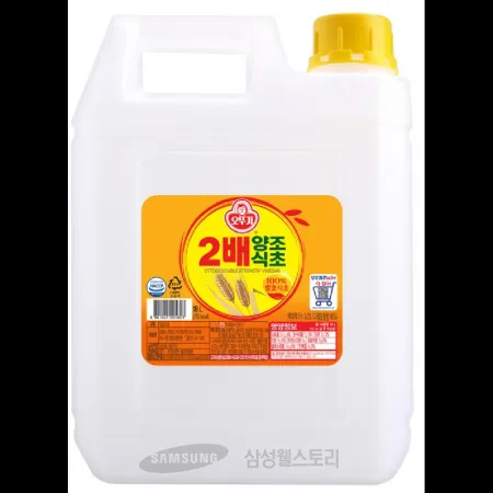 (16:30마감)(O)말통양조식초(오뚜기/18L/EA/2배) 이미지