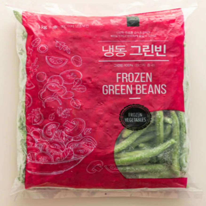 (16:30마감(D) 그린빈스(중국산/글로벌/냉동/1kg/O)EA 이미지