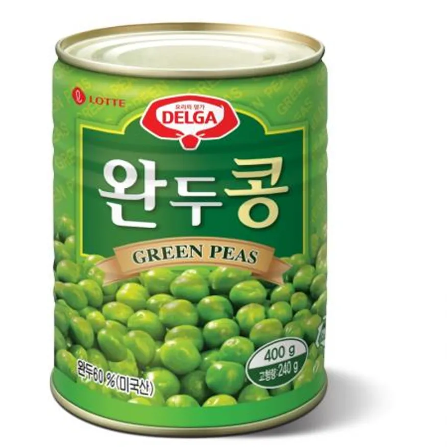 (16:30마감(D) 델가완두콩캔(베트남/롯데/400G)EA 이미지