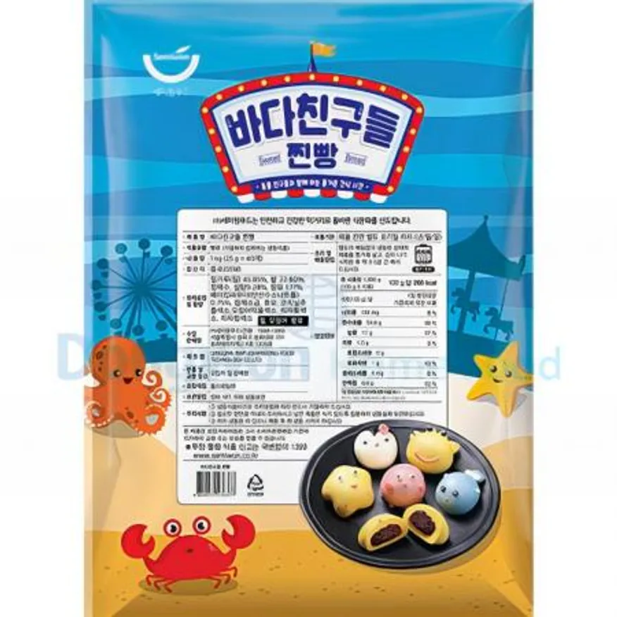 (16:30마감(D) 바다친구들찐빵(세미원/25g*40입)EA 이미지