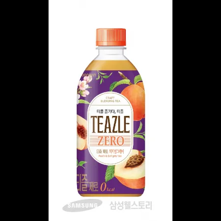 (16:30마감)티즐제로피치얼그레이(500ML/EA(20EA/BOX)/웅진) 이미지
